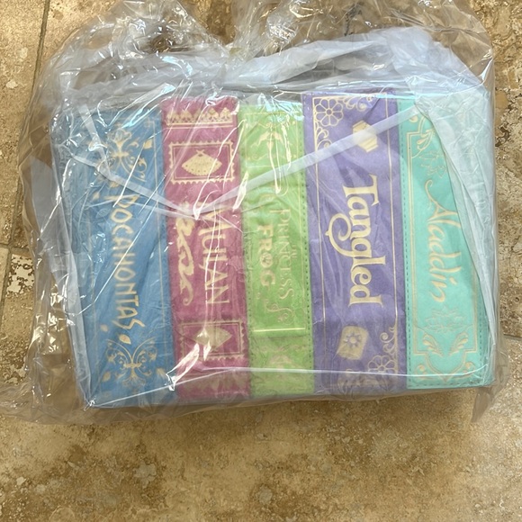 Disney Stitch Shoppe Loungefly Princess book crossbody - Picture 2 of 4